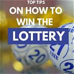 tips for winning the lottery